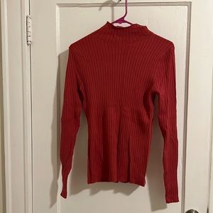 Pink Mock Neck sweater